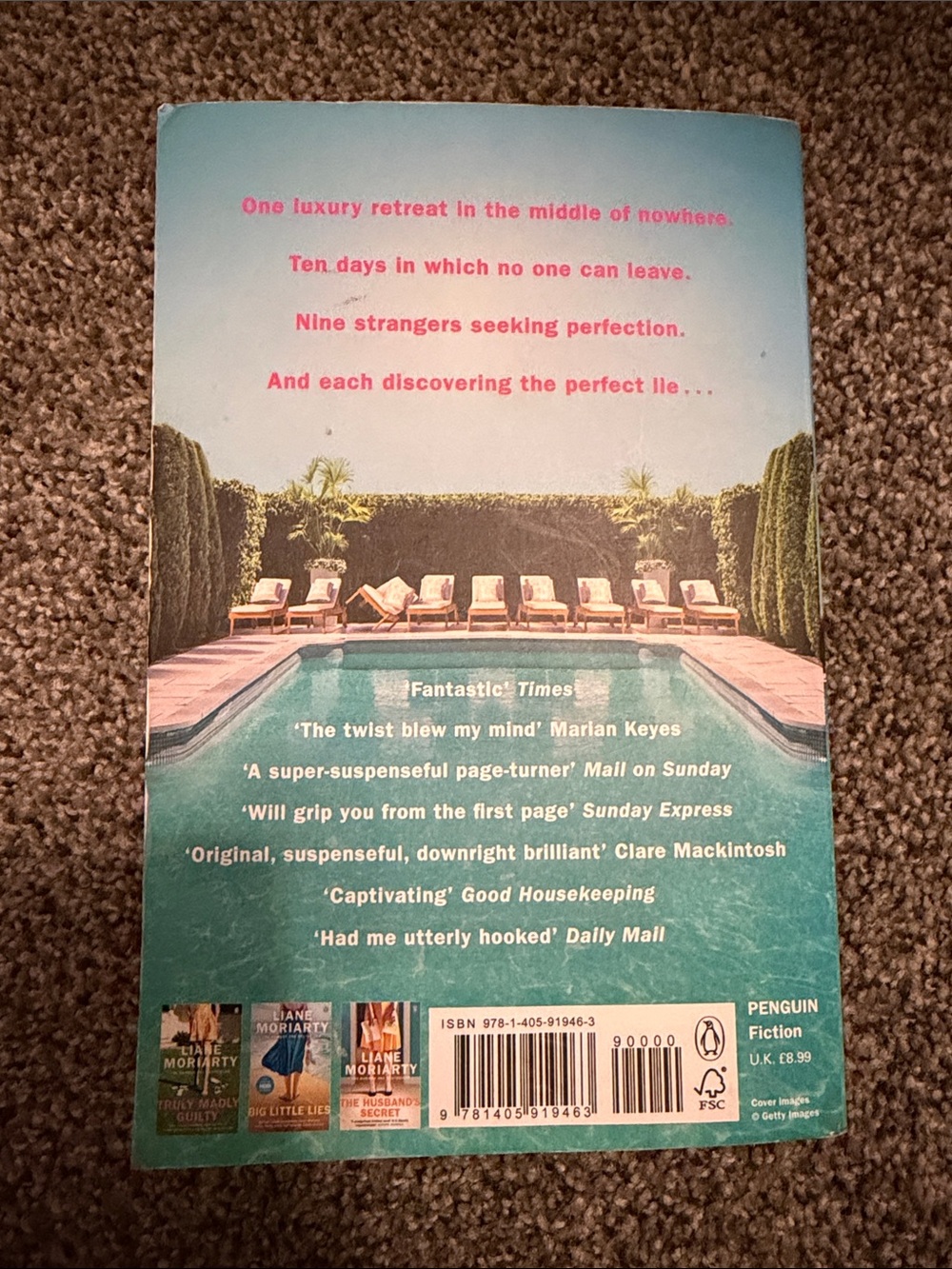 Nine Perfect Strangers Paperback - Picture 2 of 2